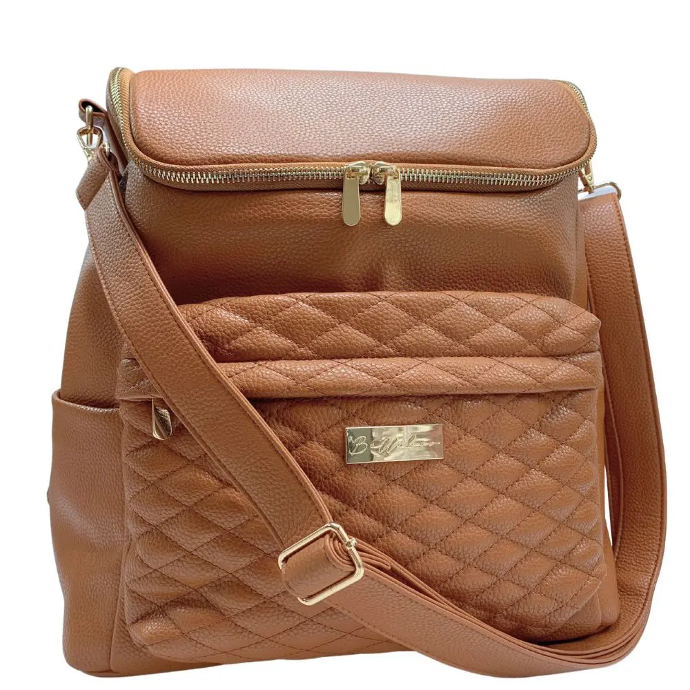 Bellaboo Lily Diaper Bag - Mocha or Onyx – Market with a B.